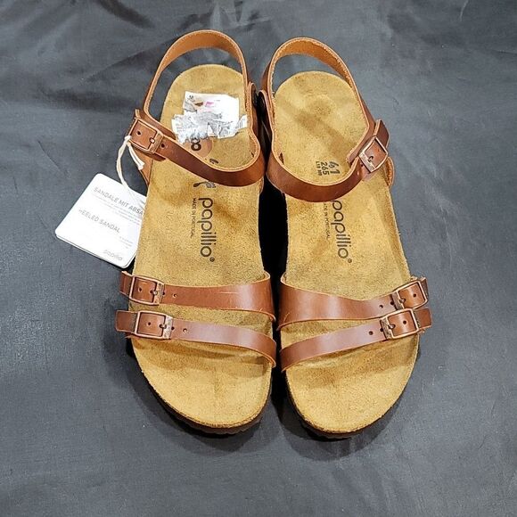 BRAND NEW THE BIRKENSTOCK(PAPILLION)ALYSSA WEDGE SANDAL - Picture 2 of 15